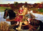 Sir Isumbras at the Ford Sir John Everett Millais